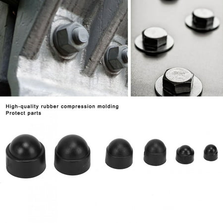 Rubber Hex Nuts Hex Screws Sophisticated Industrial 145pcs Hex Fasteners WJ-10-0005 for Fastening 